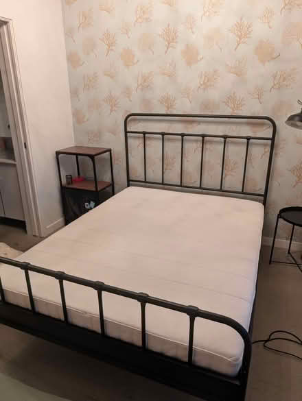 Photo of free IKEA Queen spring mattress (Downtown) #1