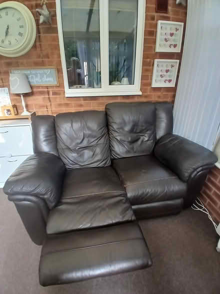 Photo of free Dark Brown 2 seater sofa (Burntwood WS7) #2