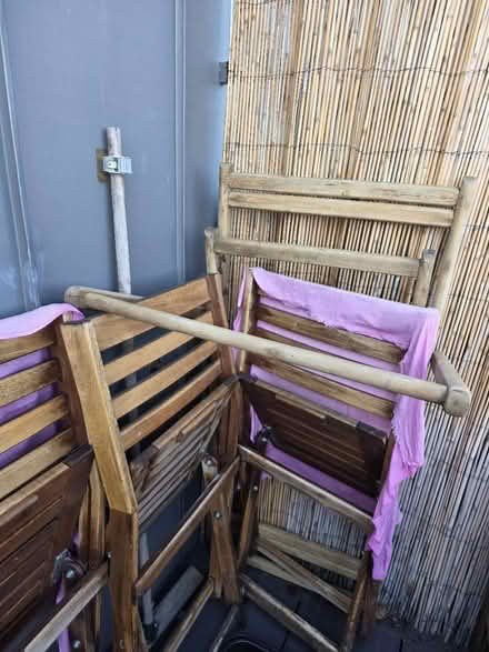 Photo of free Outdoor garden wooden set (E17) #1