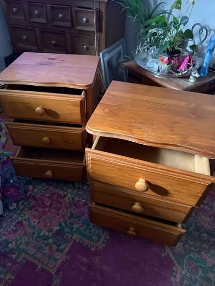 Photo of free Pine bedside tables (Ealing W5) #1