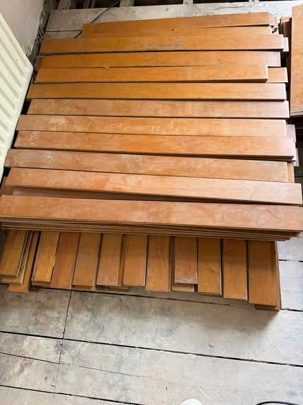 Photo of free Maple strip floorboards (Brent NW2) #2