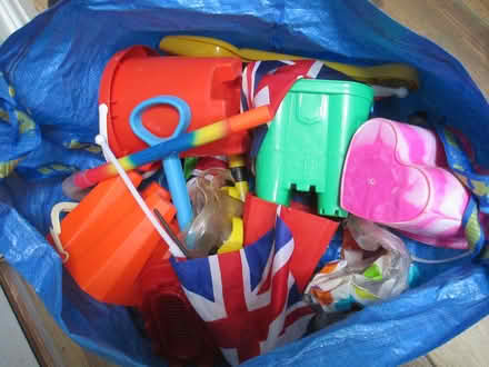 Photo of free Large bag of beach toys, buckets and spades etc. (Cheylesmore CV3) #1