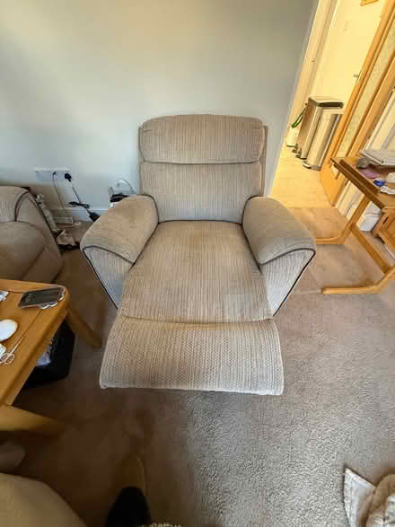 Photo of free Beige 2 seat sofa and 2 chairs (Seaburn SR6) #4