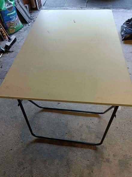 Photo of free Freestanding table with folding legs (Bramhall SK7) #3