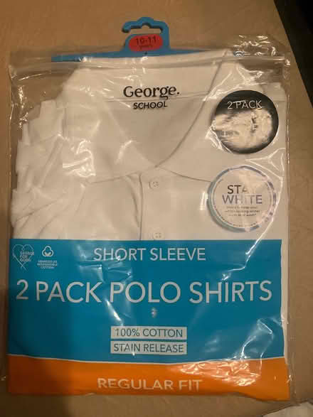 Photo of free School polo shirts (Nesscliffe SY4) #3