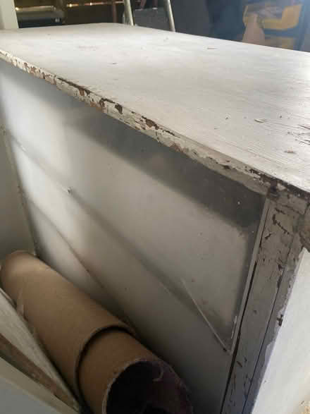 Photo of free Large painted antique chest of drawers (Glasshouse GL17) #3