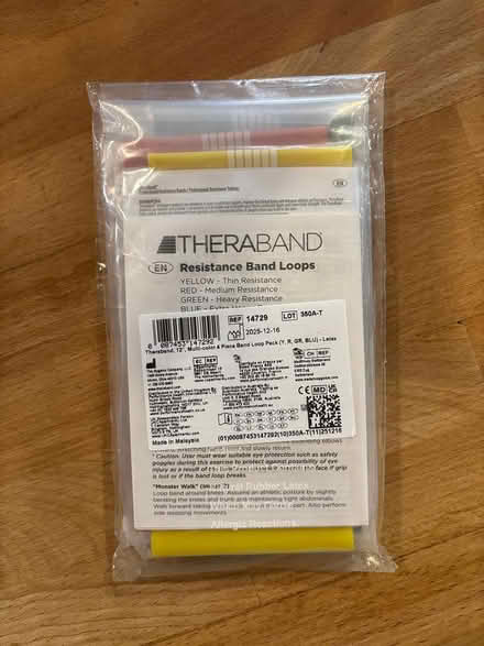 Photo of free Various Therabands unopened (Redwood City, Mt. Carmel) #4