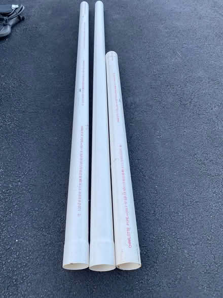 Photo of free 3 new sewer pipes (East Centreville) #1