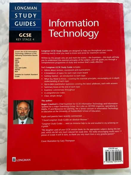 Photo of free KS4 IT study book (Westbrook WA5) #2
