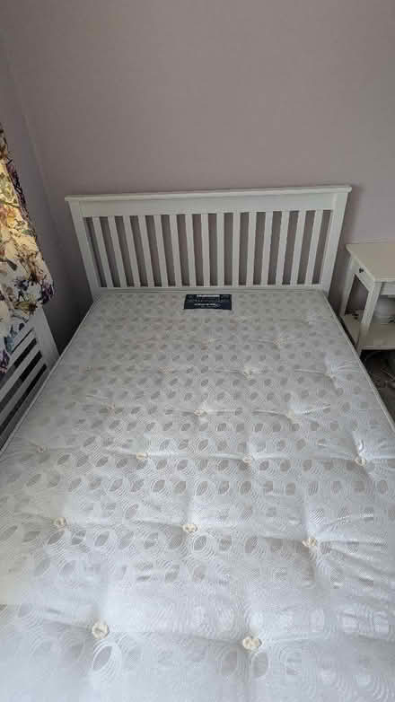 Photo of free Double bed frame and mattress (Grimsbury OX16) #3