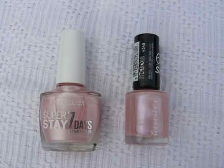 Photo of free 2 x pale pink pearlised nail polish (Kempsey WR5) #1