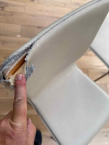 Photo of free 8x Leather covered plywood base (Forest Hill Honor Oak SE23) #2