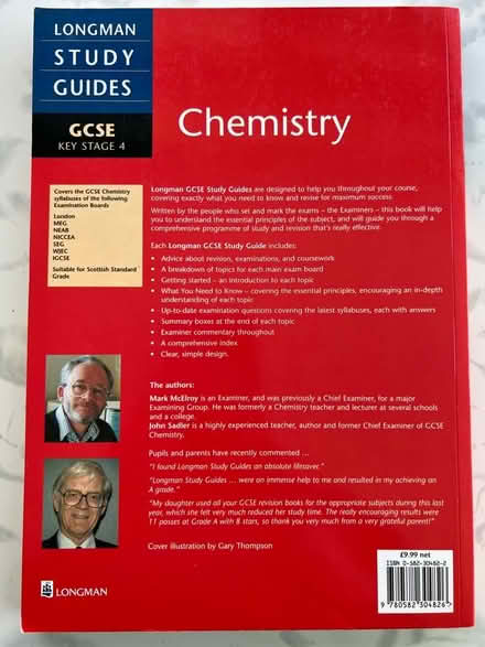 Photo of free GCSE Chemistry book (Westbrook WA5) #2