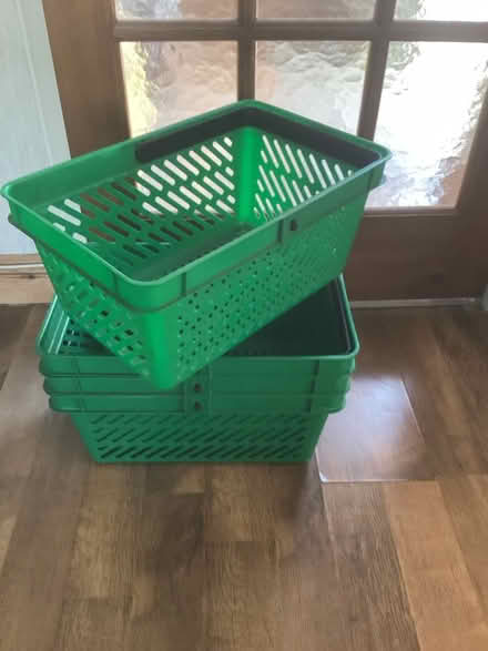 Photo of free Old Safeway storage baskets (LE2 Aylestone Leicester) #2