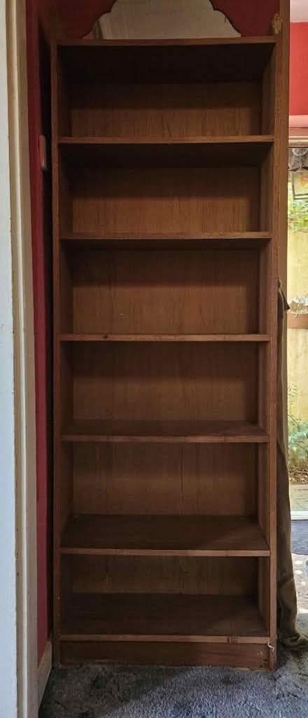 Photo of free Wooden bookcase (Riddlesdown CR8) #1
