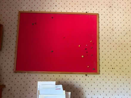 Photo of free Red felt notice board (Chipping Barnet EN5) #1