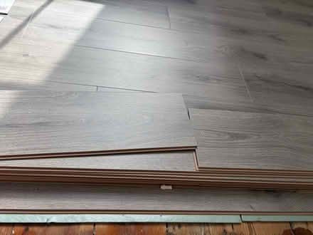 Photo of free Grey engineered floor (reclaimed) (Westbourne Green W2) #1