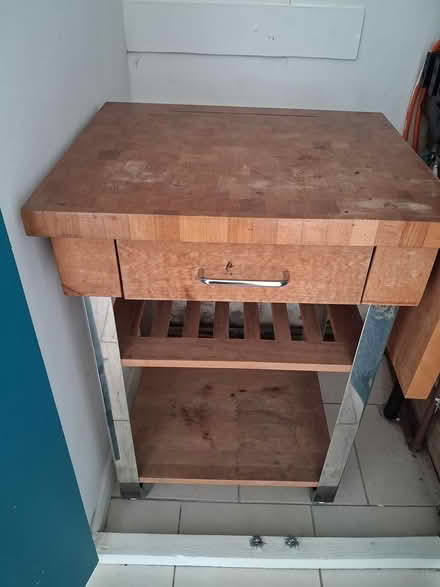 Photo of free Kitchen Cart/Work Trolley (AL1 1TW) #2