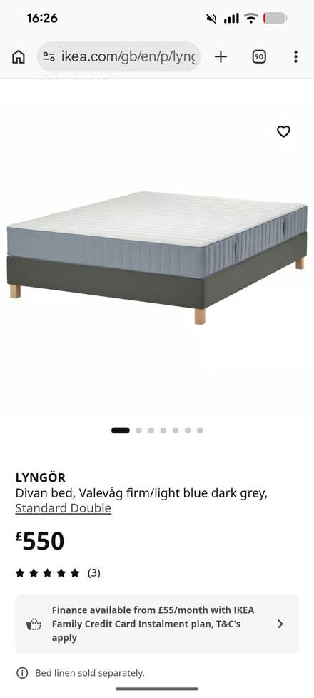 Photo of free IKEA bed frame double (Penrith CA11) #1