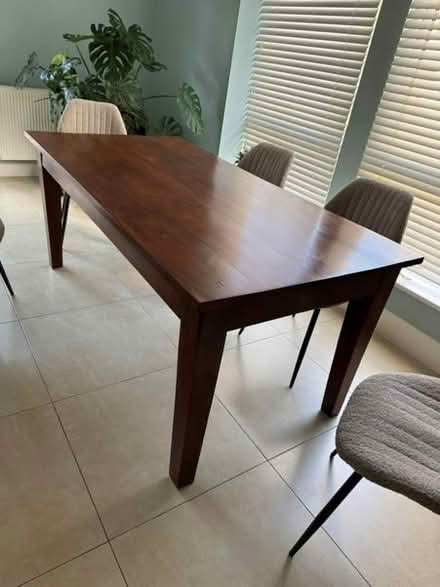 Photo of free Dining table & 8 chairs (Dun Laoghaire) #1
