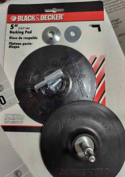 Photo of free Black & Decker sandpaper discs NEW (Saugus) #3
