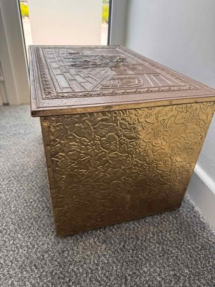 Photo of free Brass box and fireside set (Dublin 18) #1