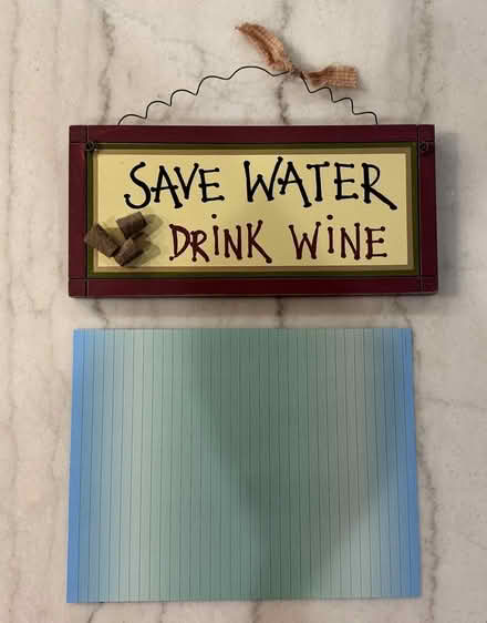 Photo of free Wine Theme Wall Sign #6 (Wayne) #1