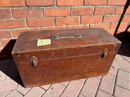 Photo of free Good size wooden chest (Tinshill LS16) #1