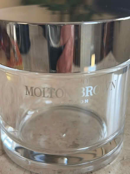 Photo of free Molton Brown glass jar (Sheddingdean RH15) #1