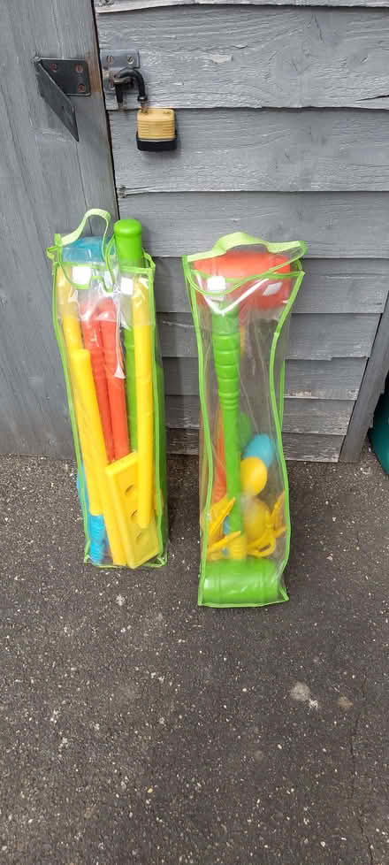 Photo of free Toy Cricket & Croquet set (Longley S5) #1