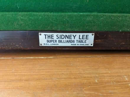 Photo of free Small pool table (Fairmilehead EH10) #2