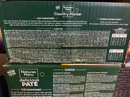 Photo of free Natures Menu Country Hunter dog food (Nesscliffe SY4) #3