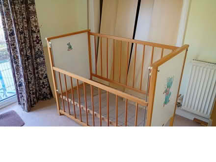 Photo of free Old baby's cot - suitable for staying at Grandma's. (East Blatchington BN25) #2