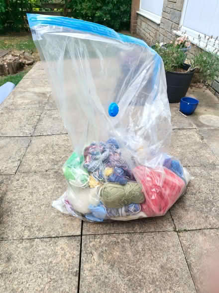 Photo of free Big bag of yarn oddments (Holt Park LS16) #1