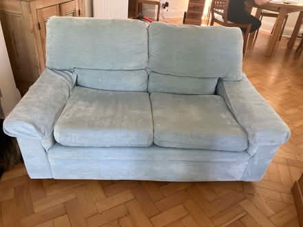 Photo of free 3 and 2 seater sofas with footstool (W5) #1