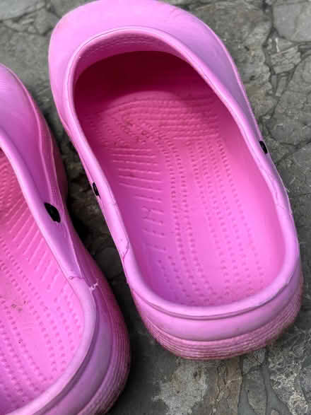 Photo of free Pink croc style clogs (Egerton Park CH42) #3