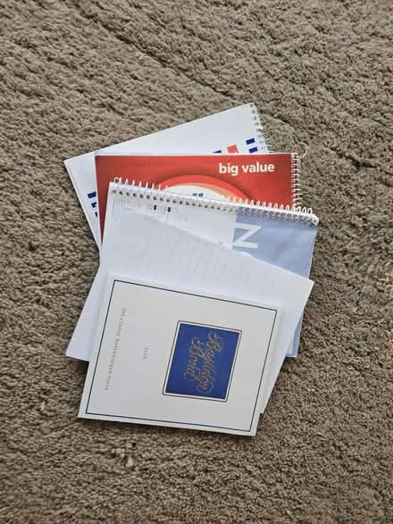 Photo of free A5 notebooks (Riddlesdown CR8) #1