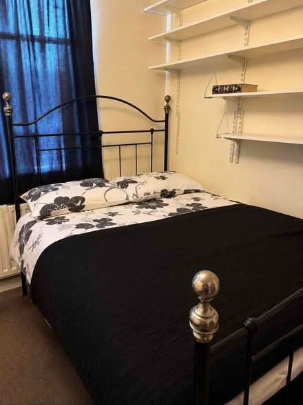 Photo of free Bed frame (double) (Caterham CR3) #1