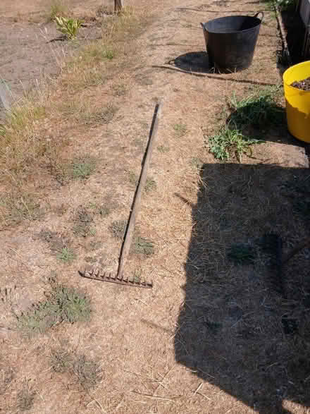 Photo of free Wooden handle garden rake (Southbourne BH6) #1