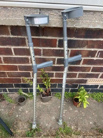 Photo of free adjustable underarm crutches (Ecclesfield S5) #1