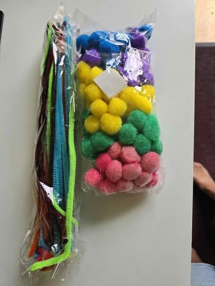 Photo of free Craft pompoms and pipecleaners (Heath End GU11) #1