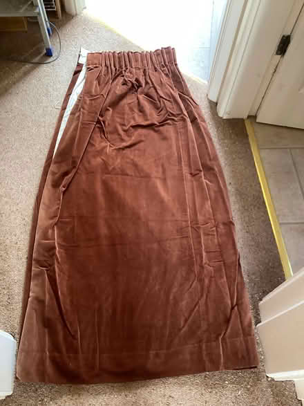 Photo of free Curtains brown (Wolverhampton WV4) #1