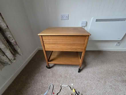 Photo of free Wooden sewing trolly (Park Hill CR0) #2
