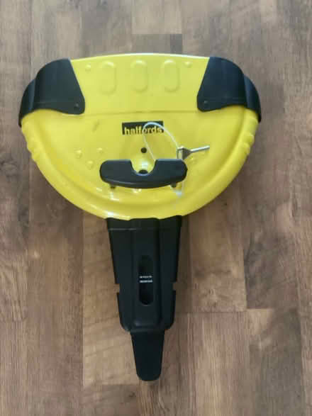 Photo of free Halfords Steering Wheel Disc lock (LE2 Aylestone Leicester) #1