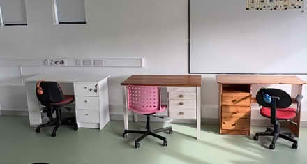 Photo of Three drawer desk (Dublin 12) #1