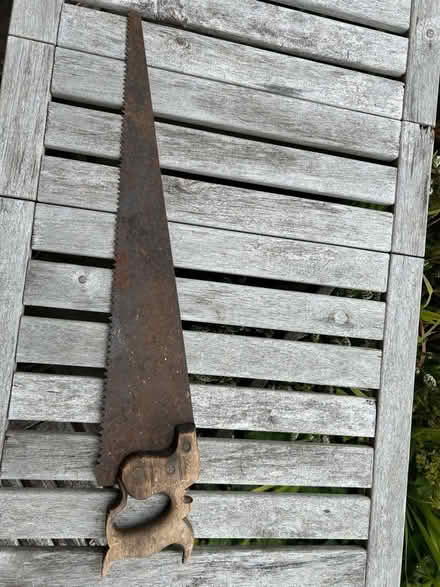Photo of free Antique saw (Cupar KY15) #4