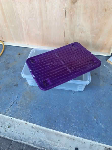 Photo of free Plastic under bed storage box. (Nunthorpe TS7) #2