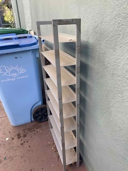 Photo of free Metal shelf (South Berkeley, CA) #2