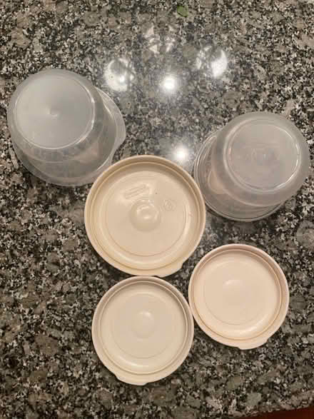 Photo of free Rubbermaid storage bowls (85/Saratoga Ave) #1