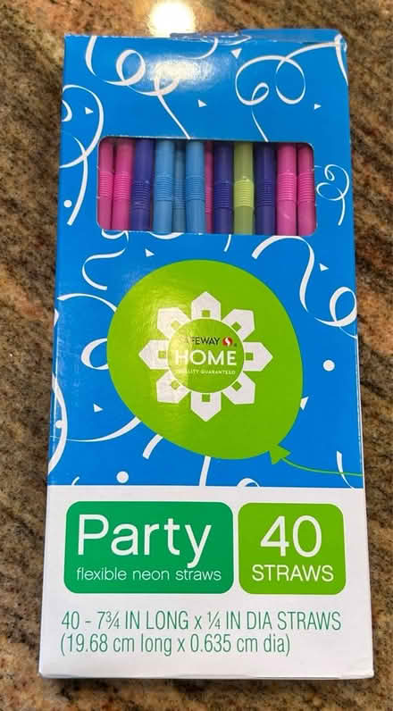 Photo of free Party Colored Straws (Capitol Hill NE (20002)) #1